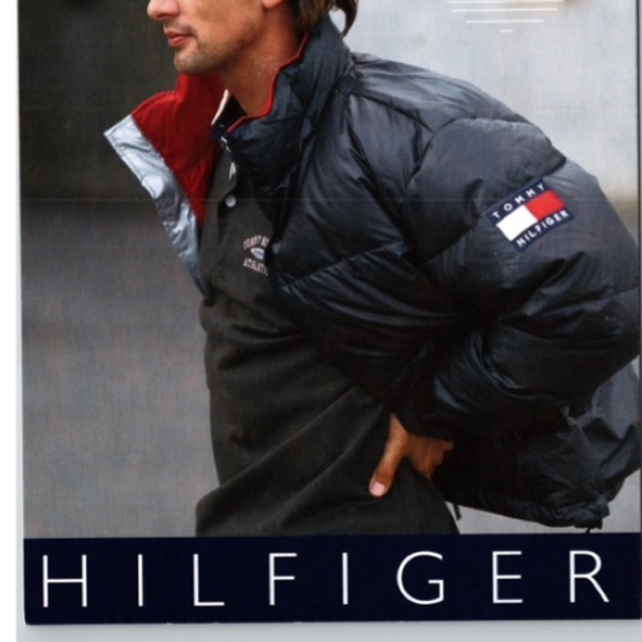 Vtg 90s Zoom Card Postcard Fashion Promo Tommy Hilfiger West Coast Jacket New - Picture 3 of 4